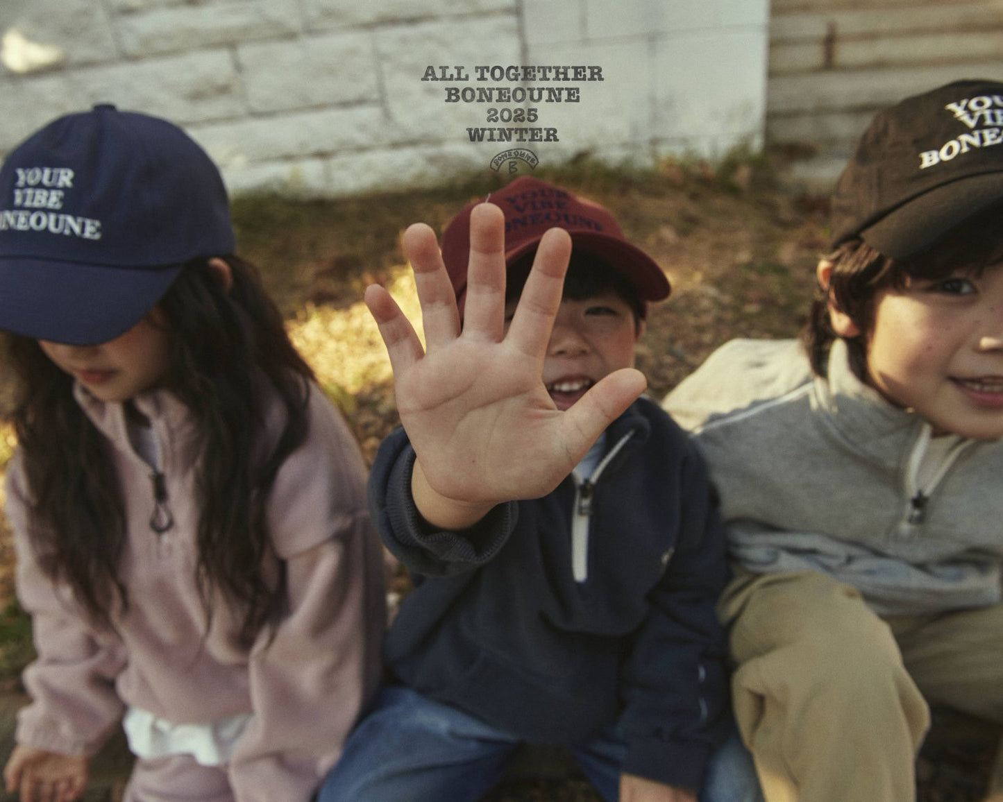 《予約》Rose Cropped Half Zip / Boneoune