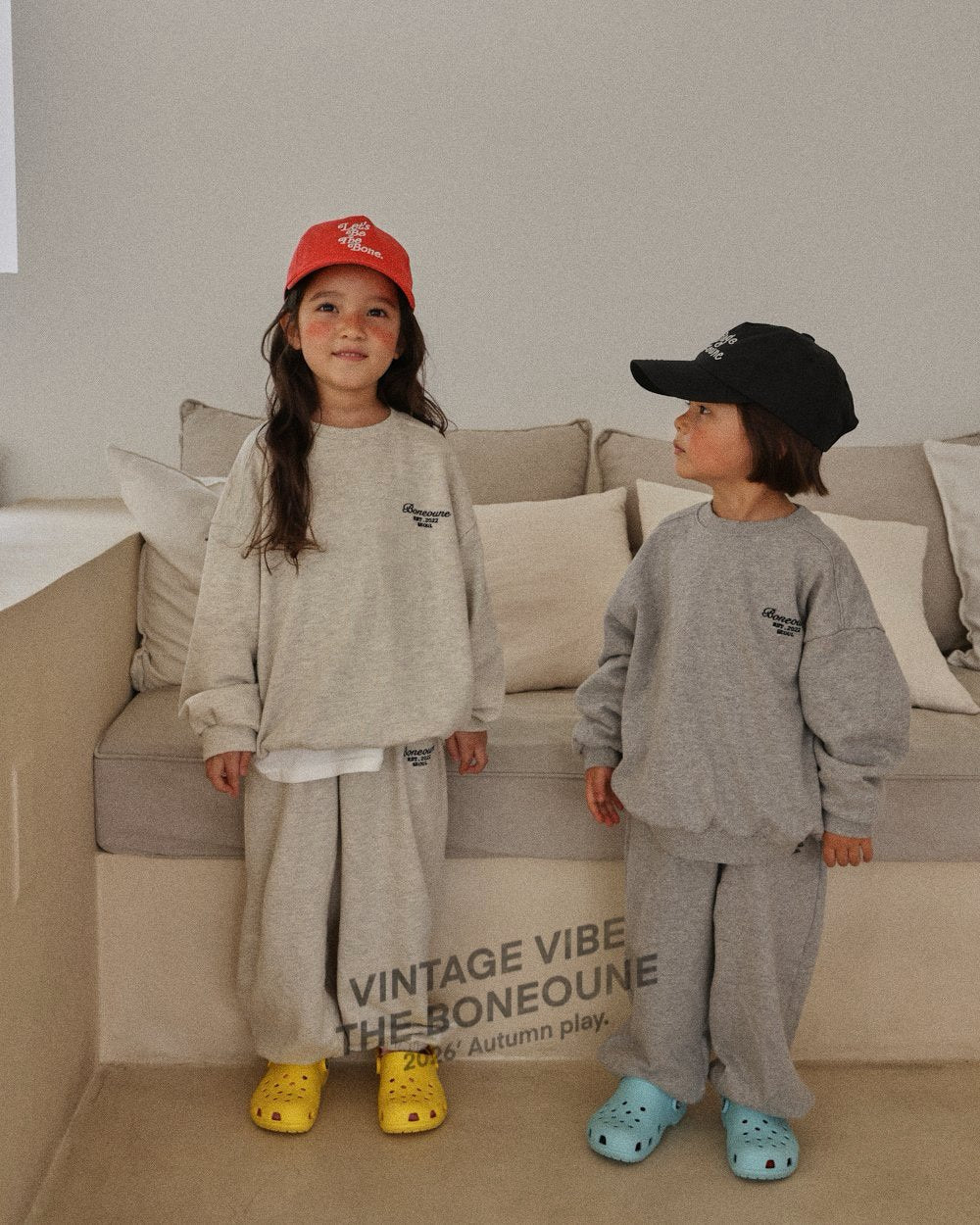《予約》Est Embroidered Jogger Pants / BONEOUNE