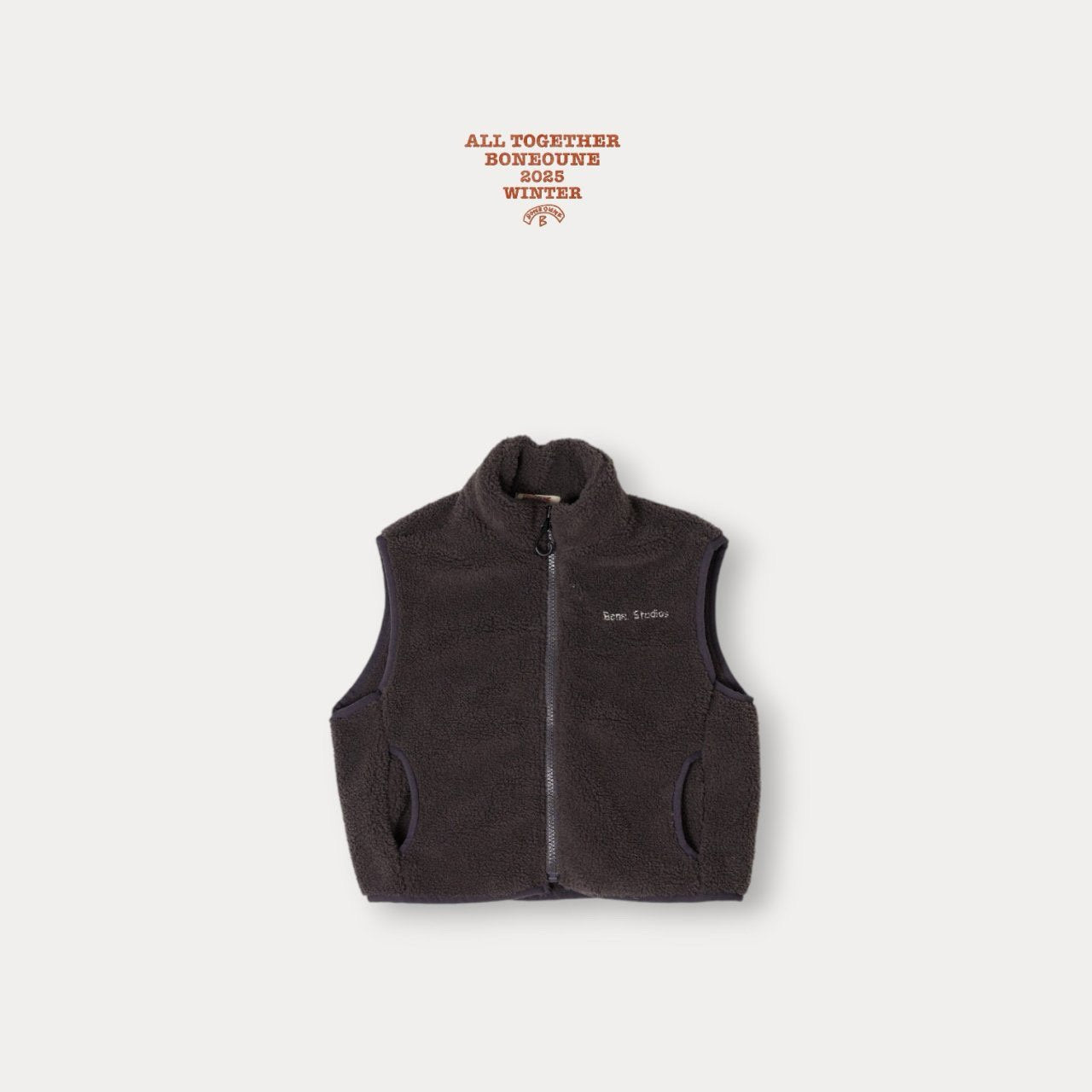 《予約》Dream Fleece Vest / Boneoune