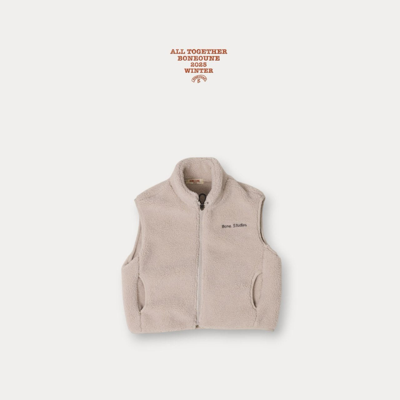 《予約》Dream Fleece Vest / Boneoune