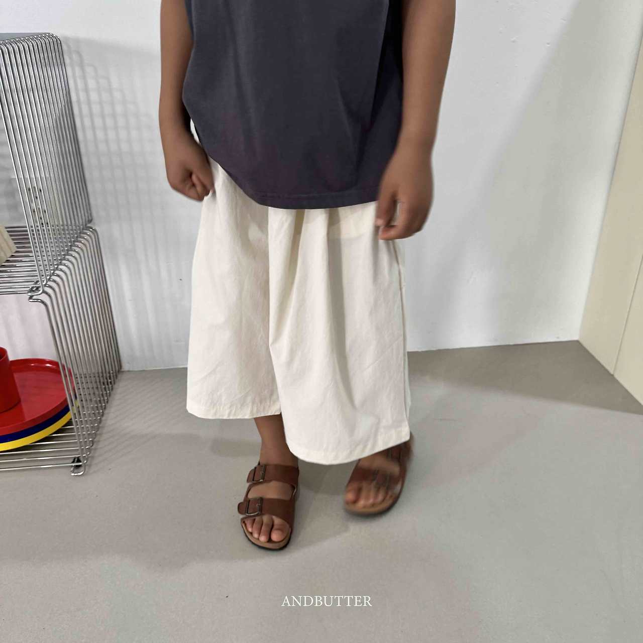 《予約》Cotton Pants / andbutter