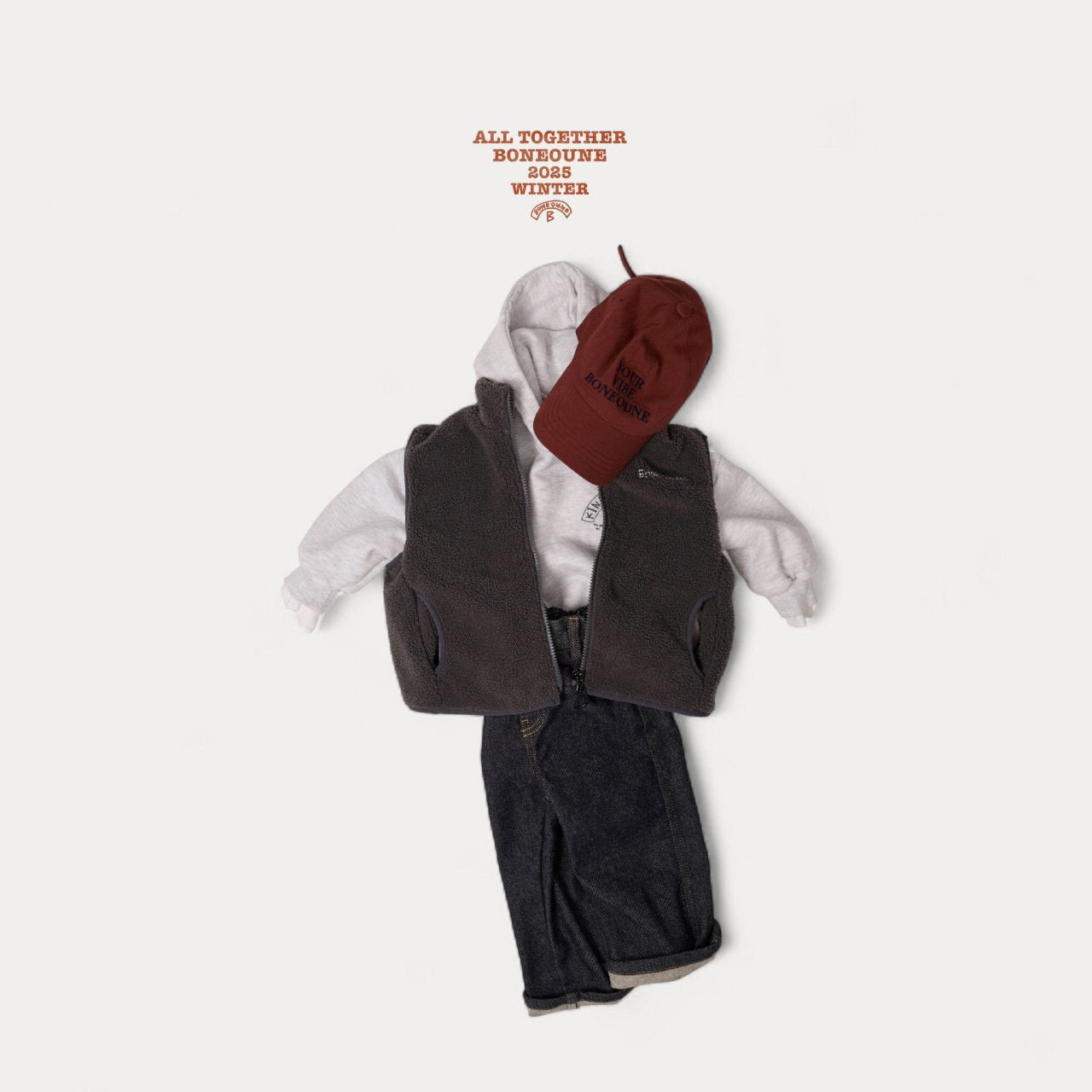 《予約》Dream Fleece Vest / Boneoune