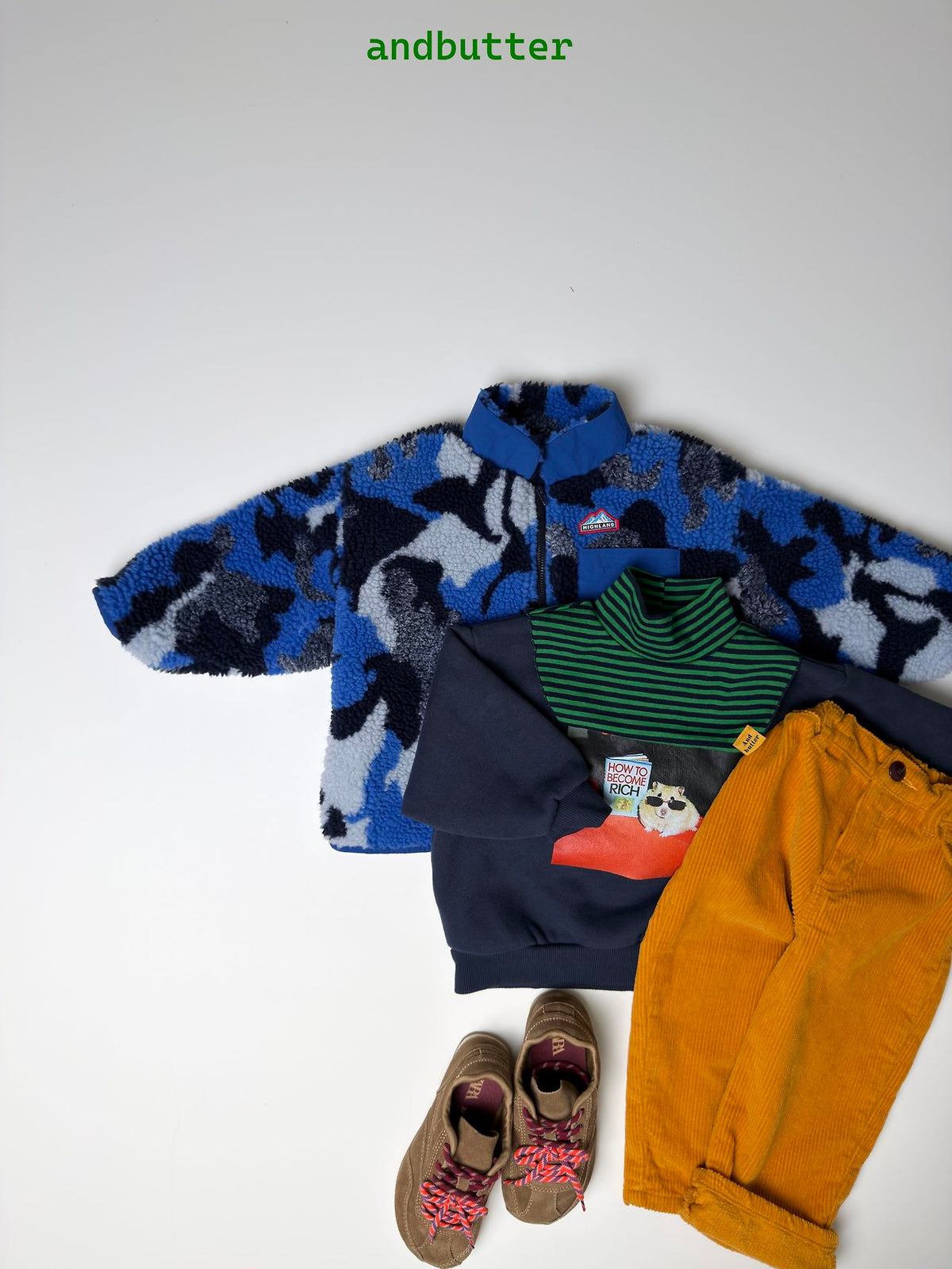 《予約》Toast Corduroy Pants / ANDBUTTER