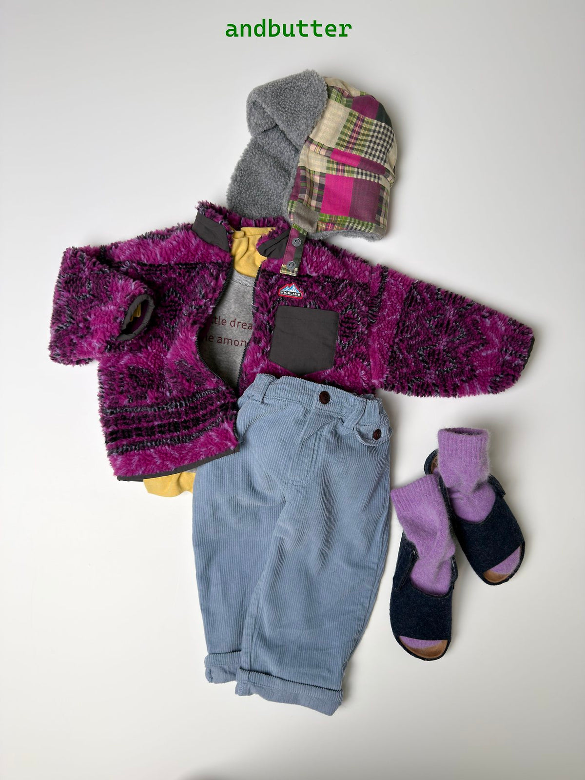 《予約》Toast Corduroy Pants / ANDBUTTER