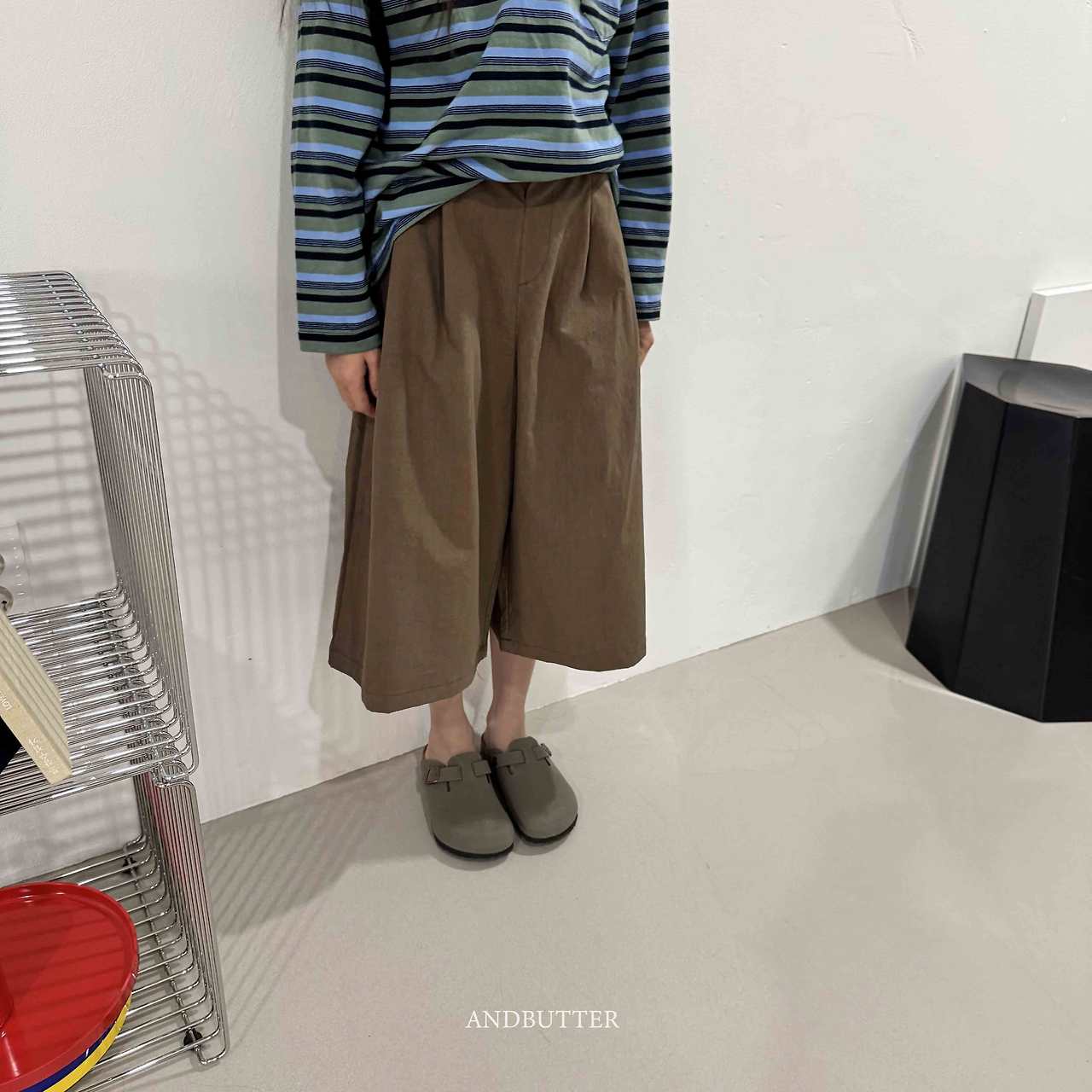 《予約》Cotton Pants / andbutter