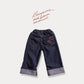 《予約》Wide Roll-Up Non-Fade Denim  / BONEOUNE