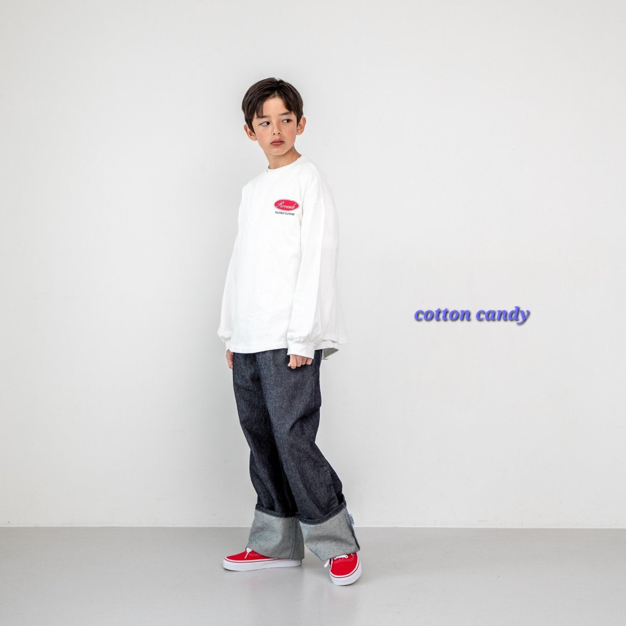 《予約》Roll-up Pants / cotton candy