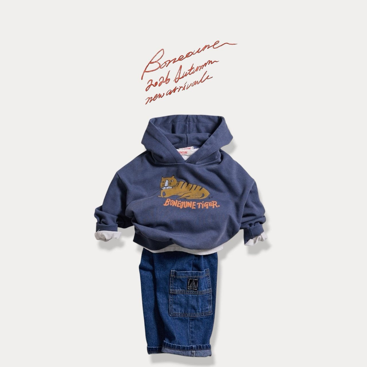 《予約》Pig Tiger Hoodie / BONEOUNE