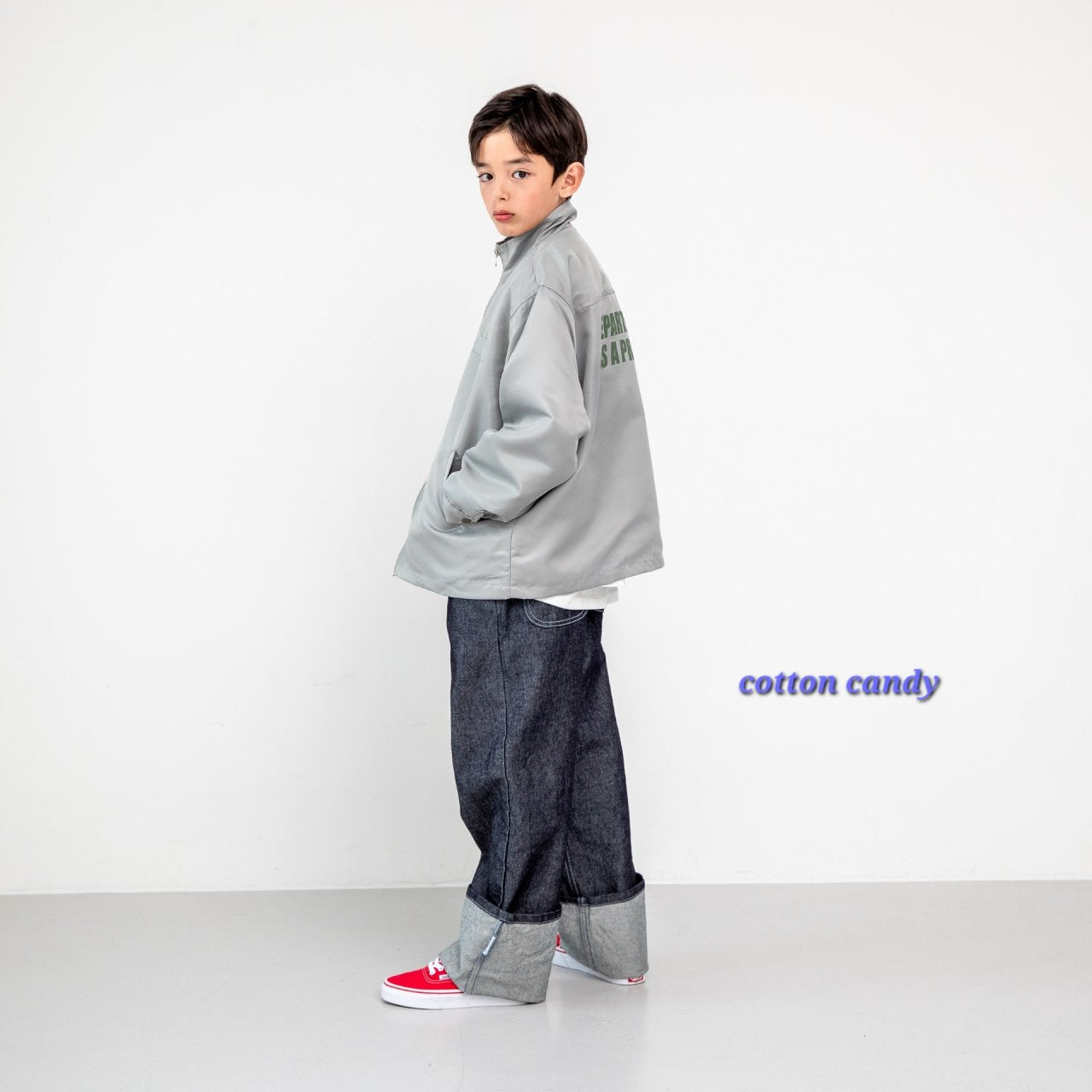 《予約》Roll-up Pants / cotton candy