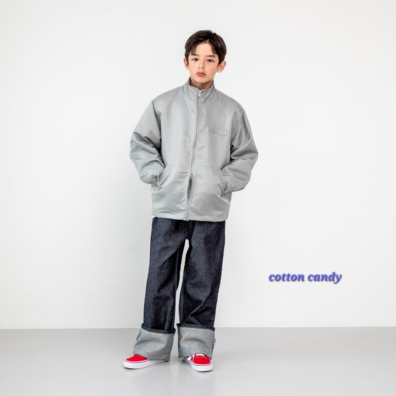 《予約》Roll-up Pants / cotton candy