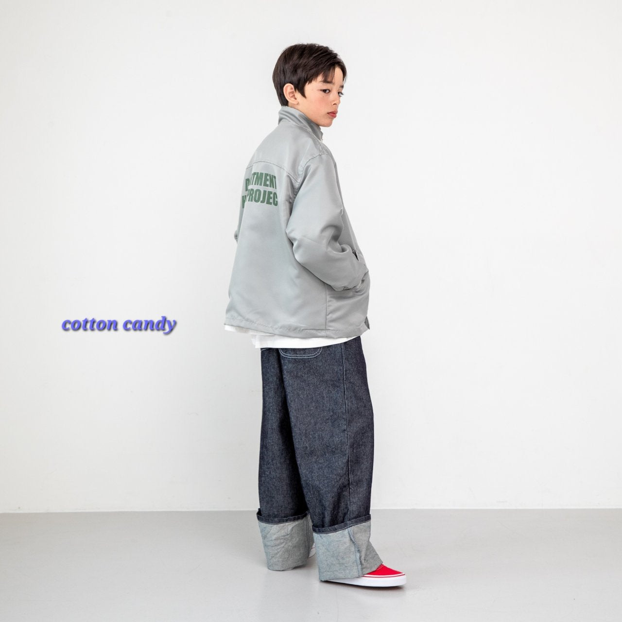 《予約》Roll-up Pants / cotton candy