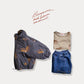 《予約》Tiger Raglan Zip-Up / BONEOUNE