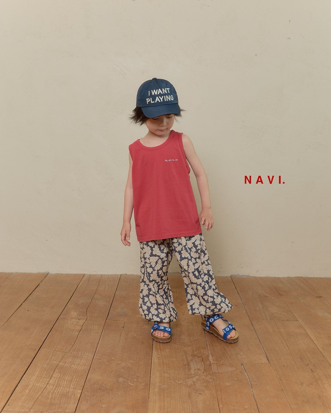 《予約》Collared Sleeveless / Navi