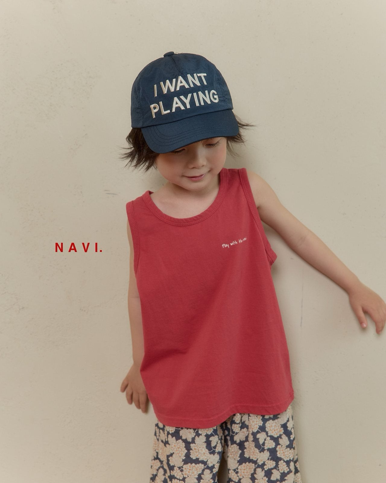 《予約》Collared Sleeveless / Navi