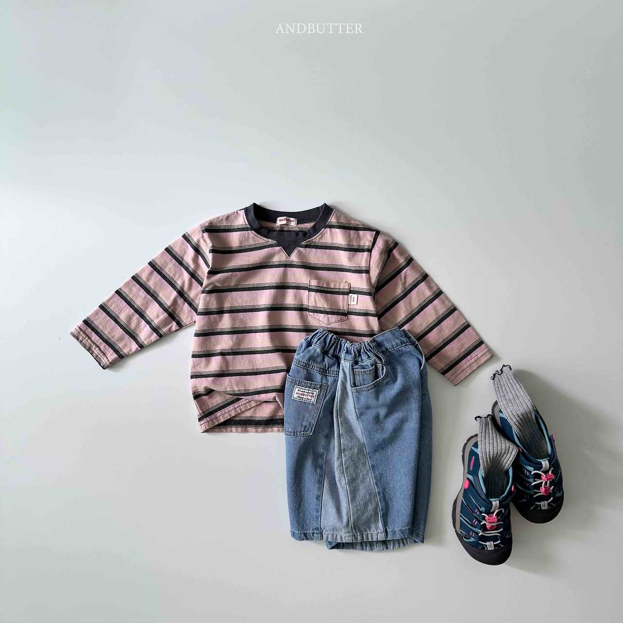 《予約》Retro Pocket Tee / andbutter