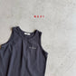 《予約》Collared Sleeveless / Navi