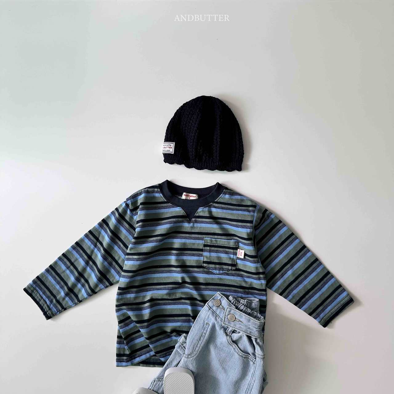《予約》Retro Pocket Tee / andbutter