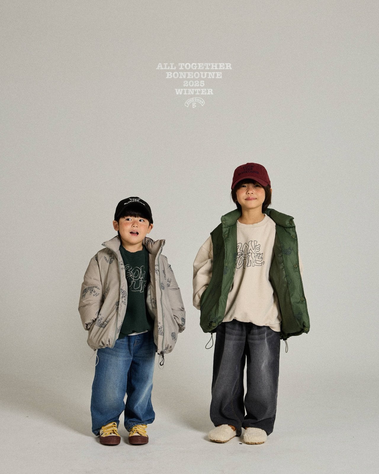 《予約》Embroidery Man to Man / Boneoune