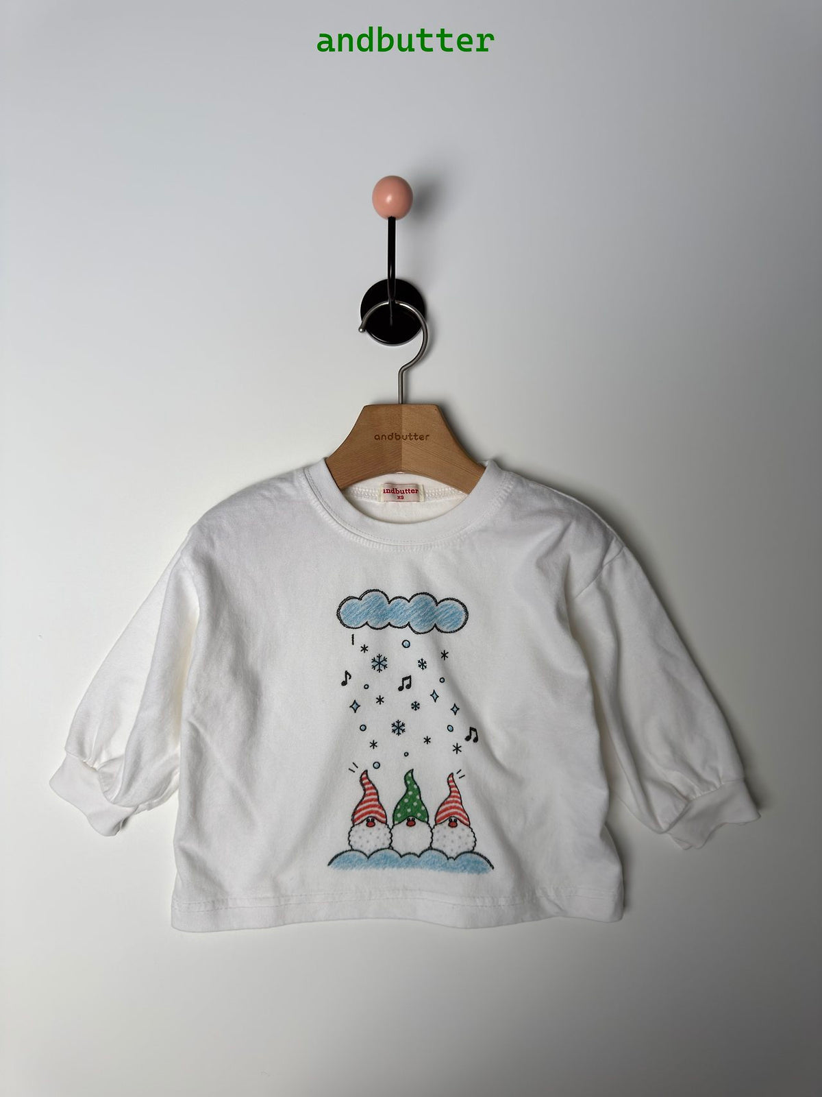 《予約》Cloud Santa Tee / ANDBUTTER