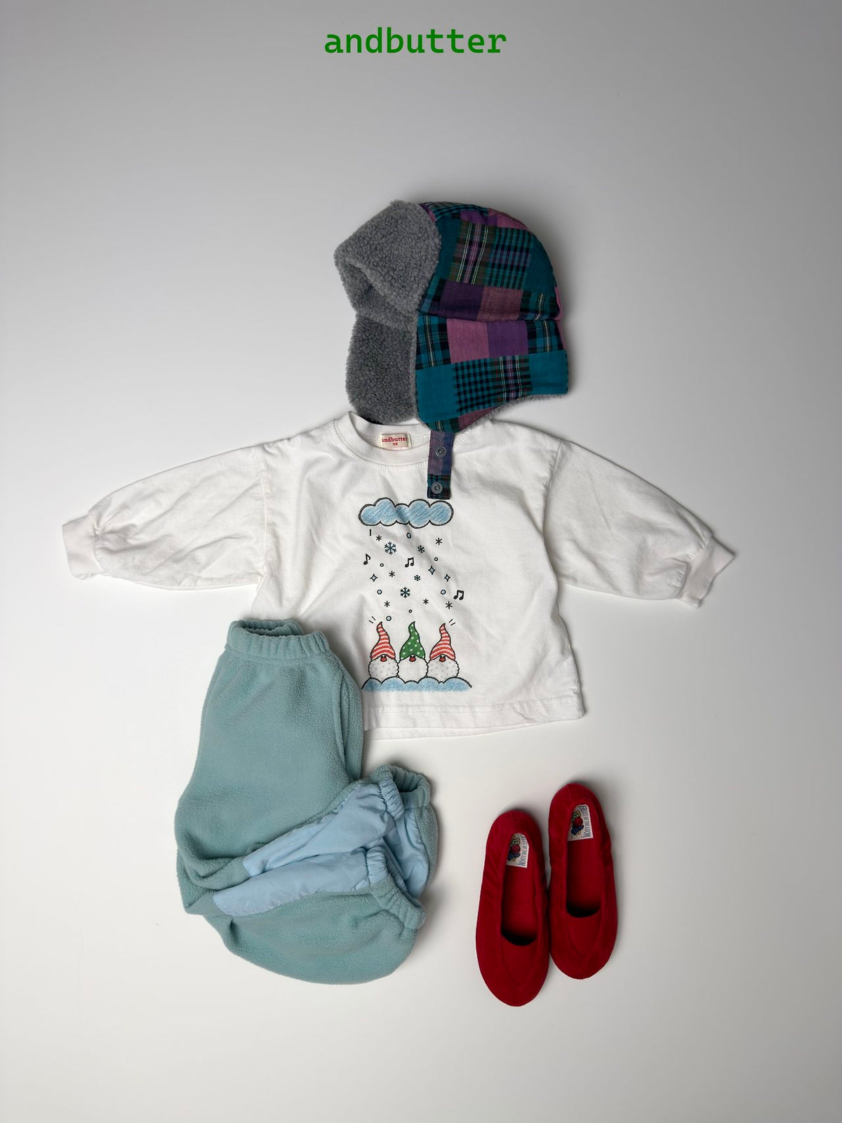 《予約》Cloud Santa Tee / ANDBUTTER