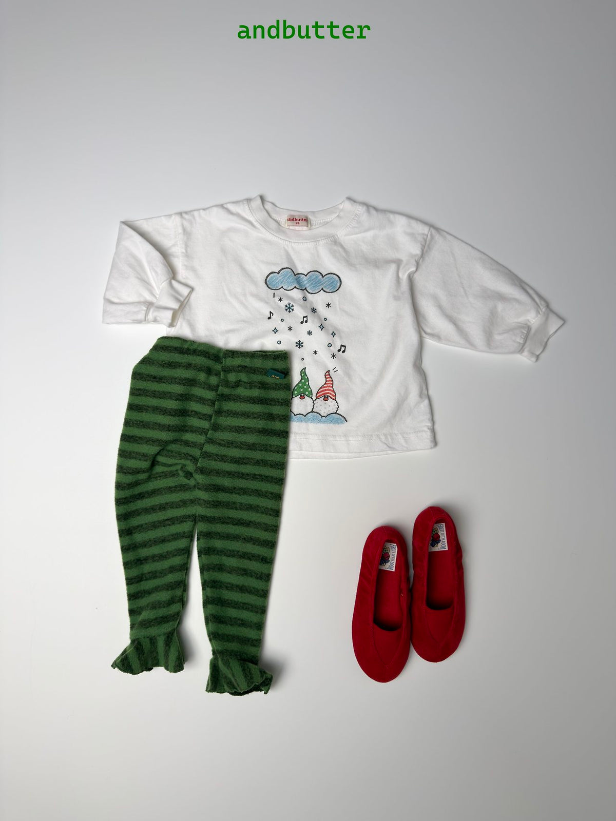 《予約》Cloud Santa Tee / ANDBUTTER
