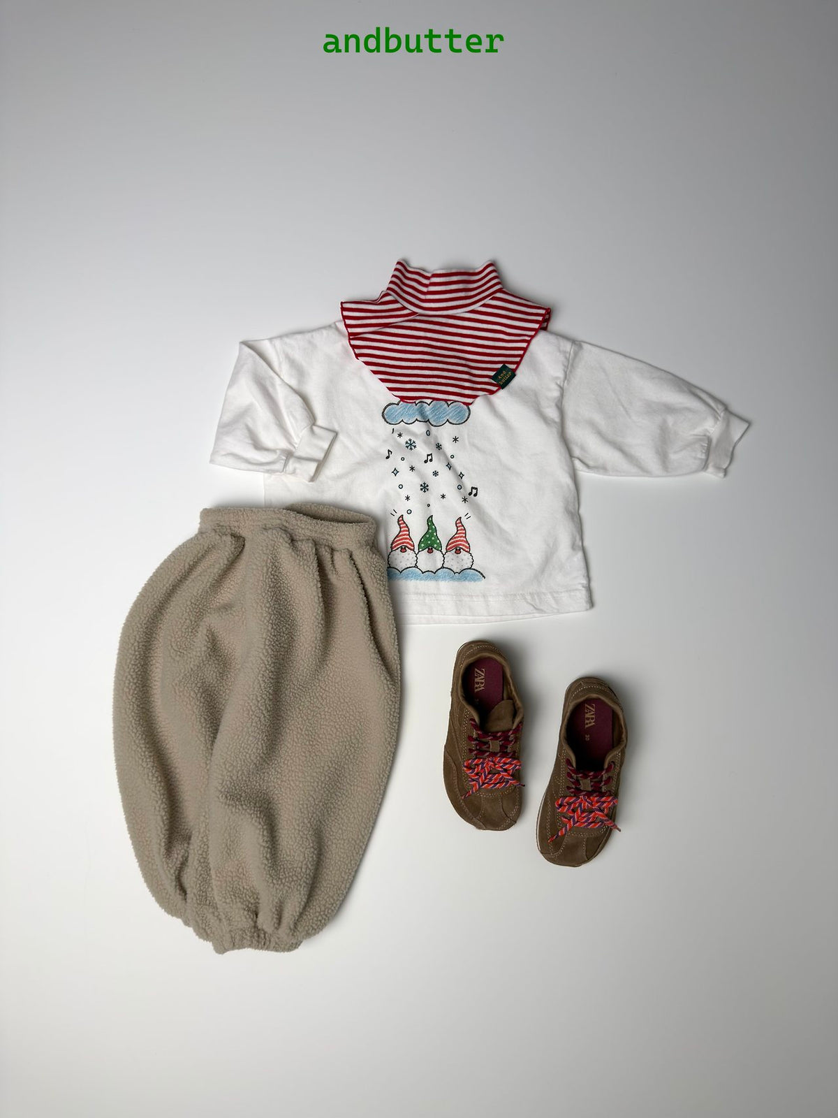 《予約》Cloud Santa Tee / ANDBUTTER