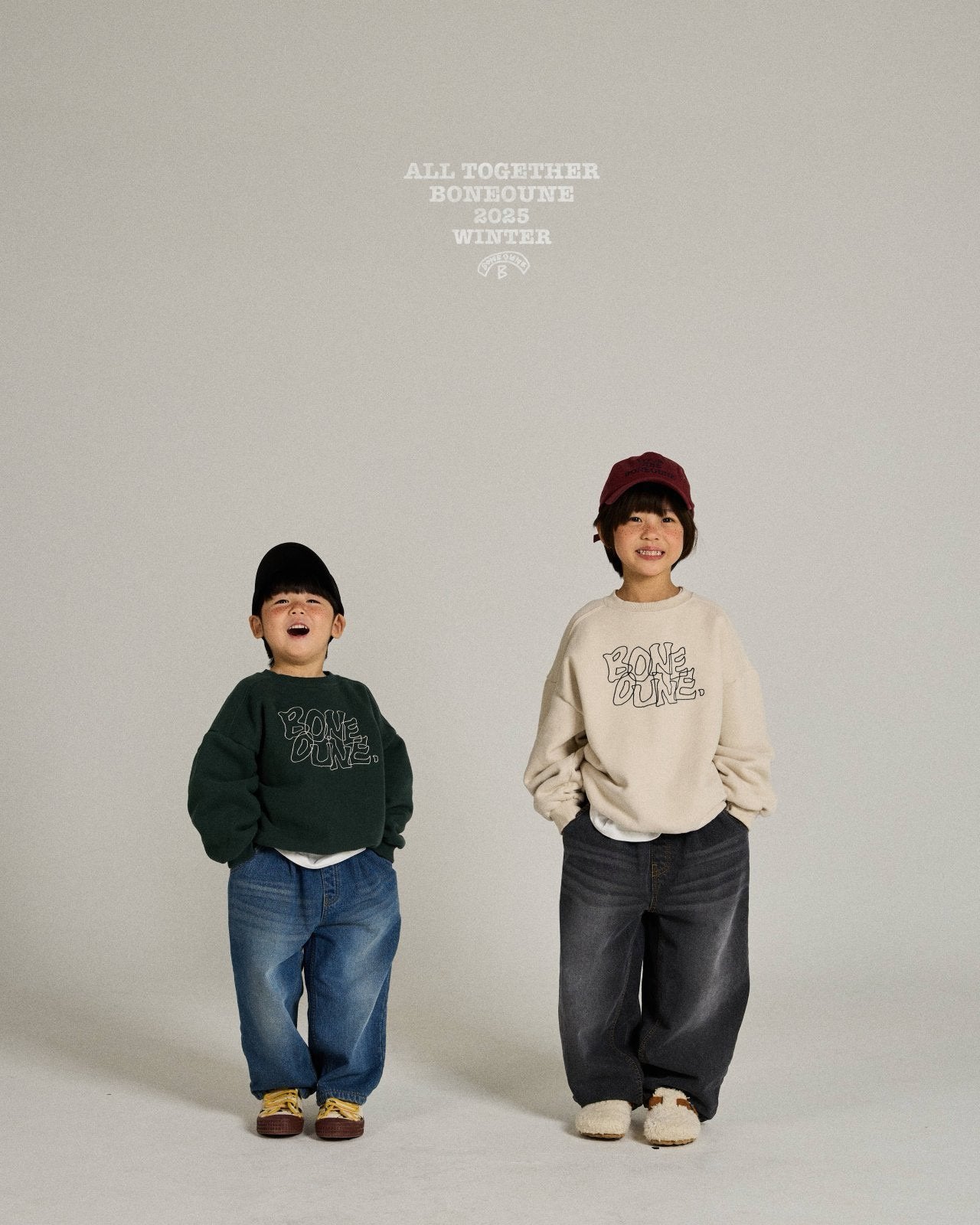 《予約》Embroidery Man to Man / Boneoune