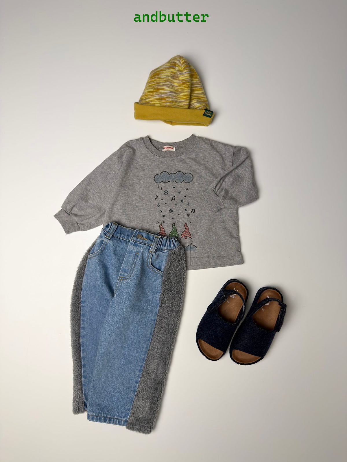 《予約》Cloud Santa Tee / ANDBUTTER