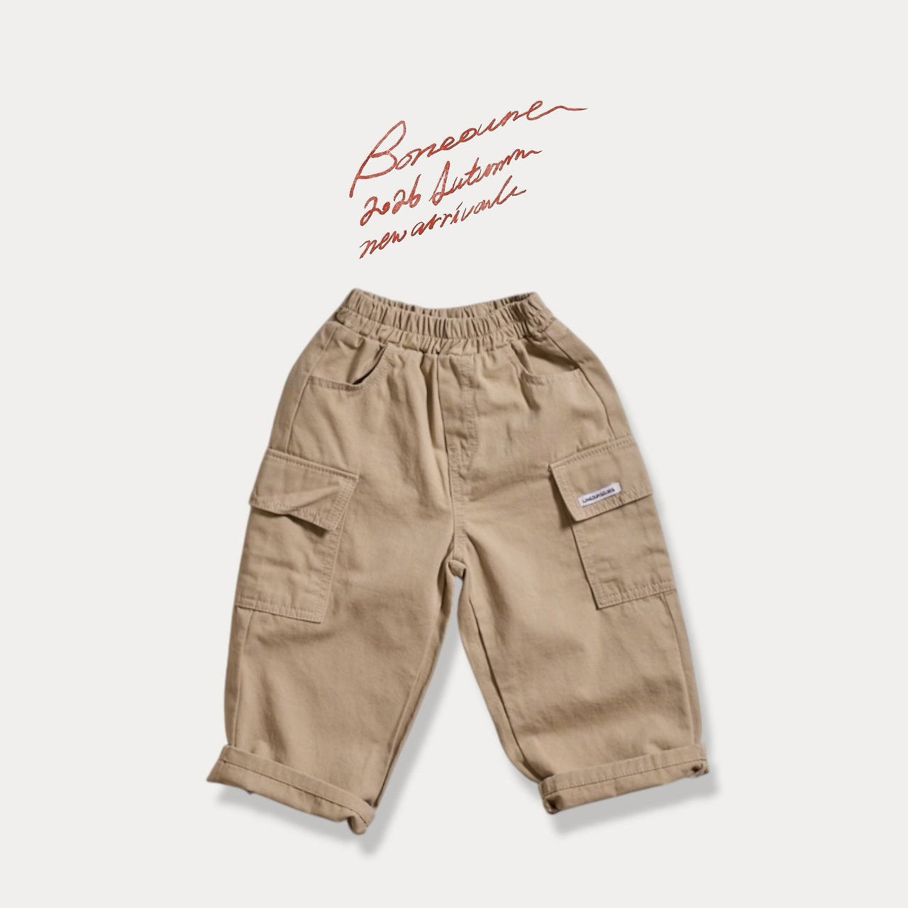 《予約》Cotton Cargo Pants / BONEOUNE