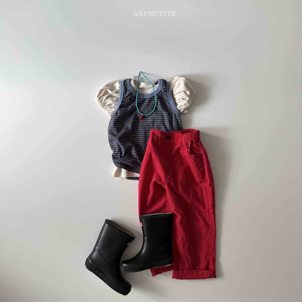 《予約》Cross Sleeveless / andbutter