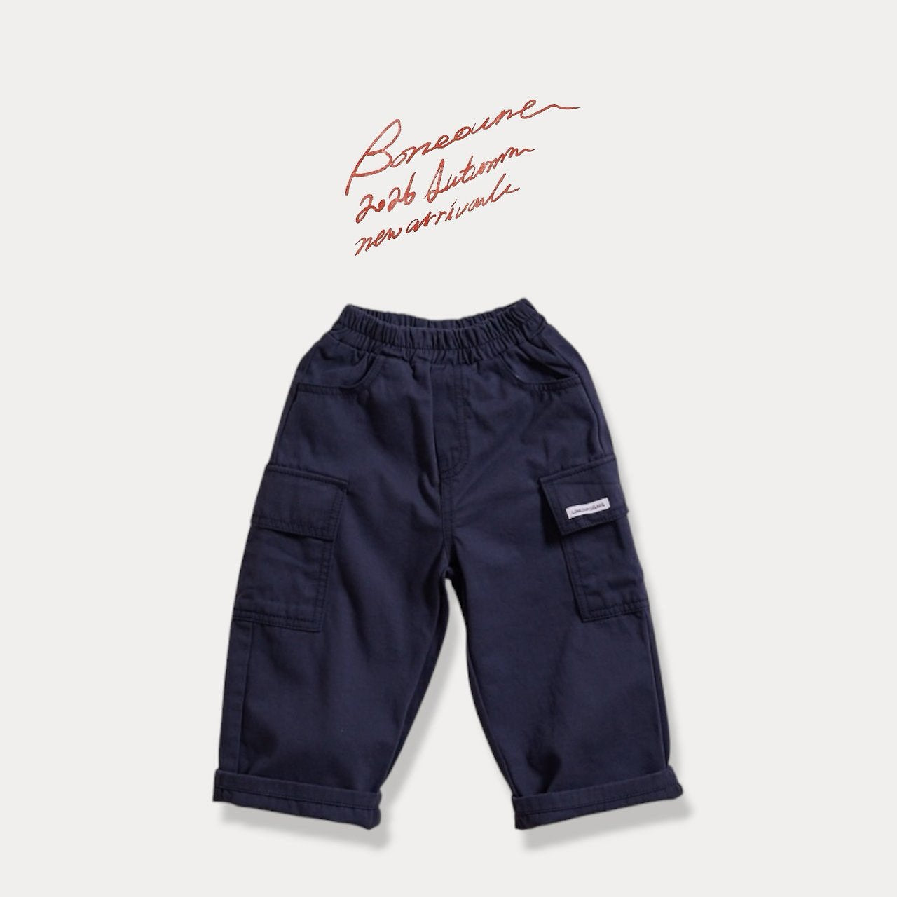 《予約》Cotton Cargo Pants / BONEOUNE