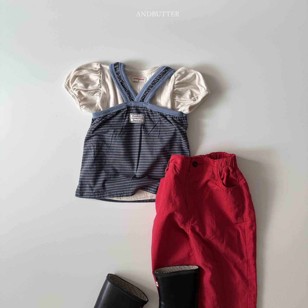 《予約》Cross Sleeveless / andbutter