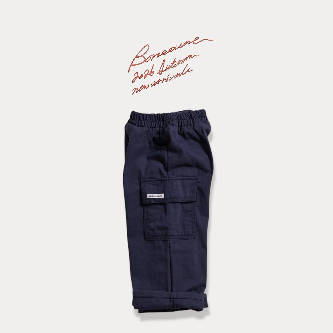 《予約》Cotton Cargo Pants / BONEOUNE