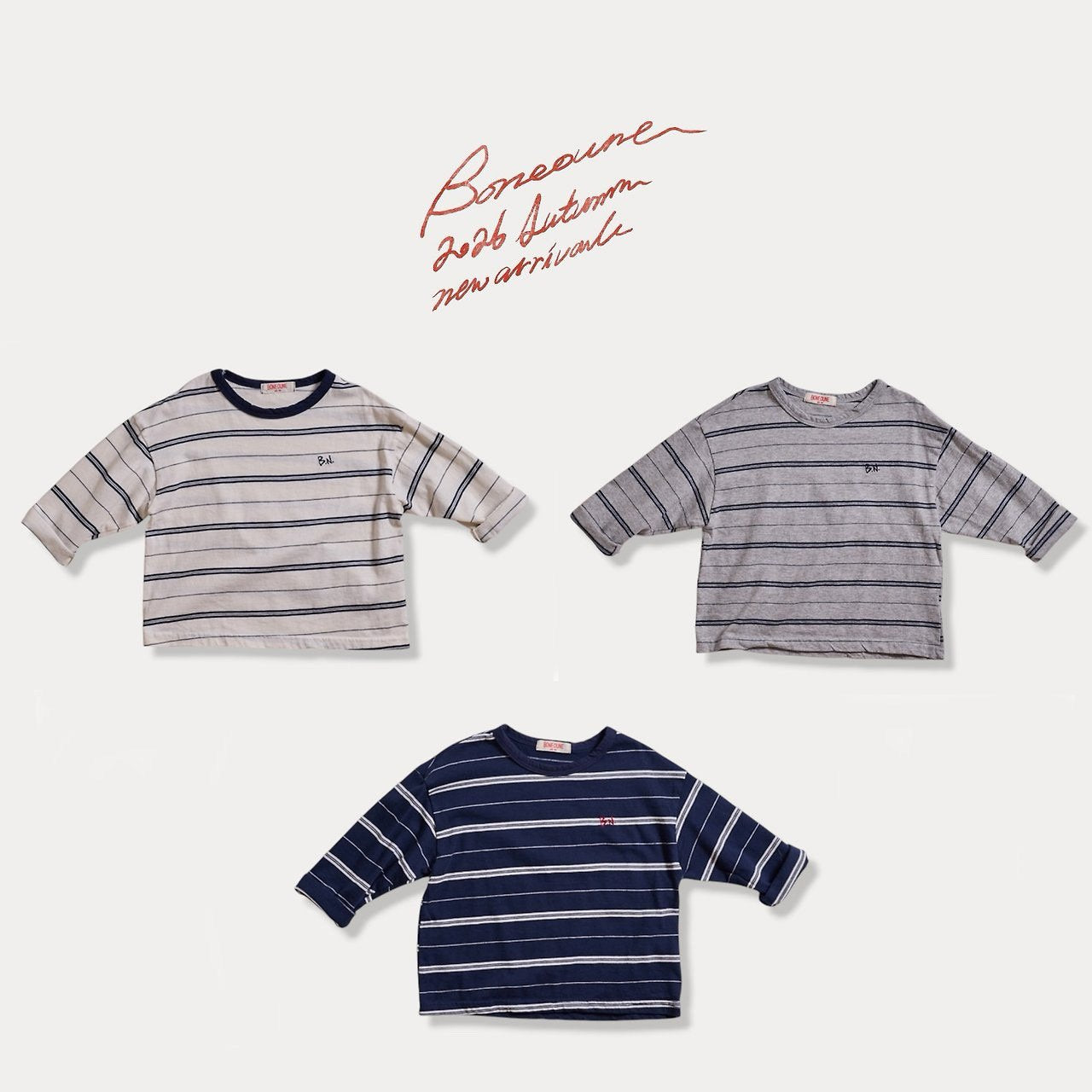 《予約》Origin Long-Sleeve T-Shirt / BONEOUNE