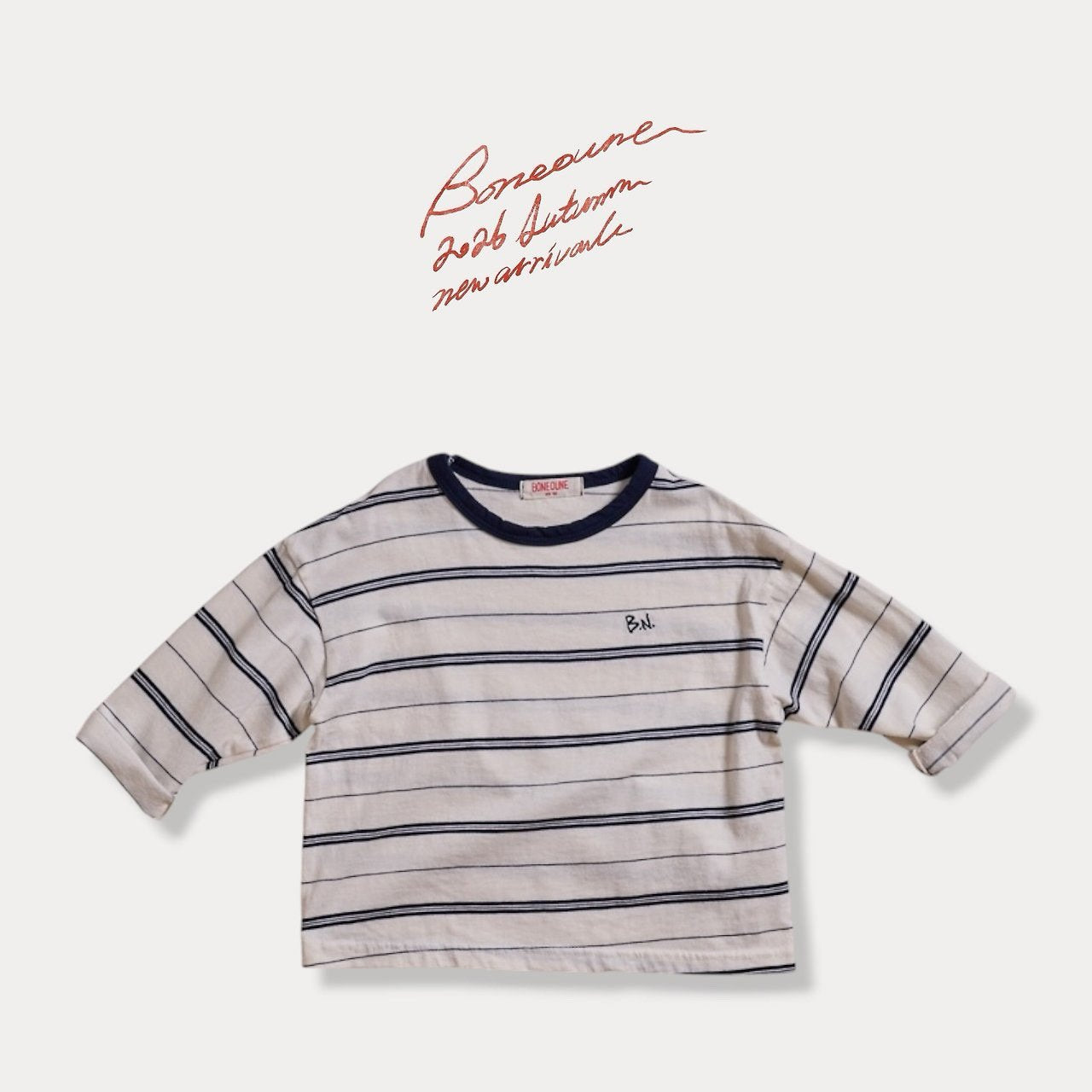 《予約》Origin Long-Sleeve T-Shirt / BONEOUNE