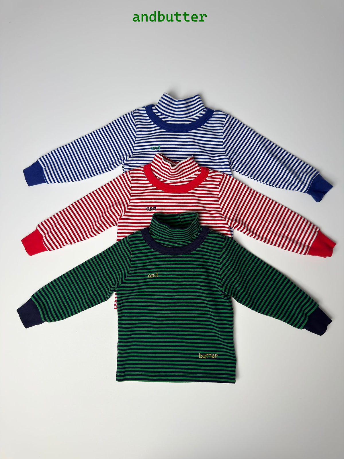 《予約》AND Turtleneck Tee/ ANDBUTTER