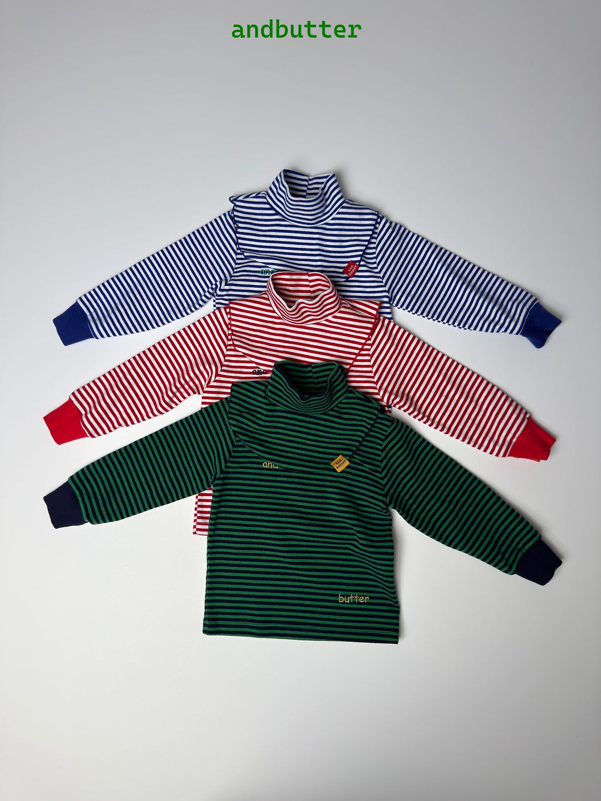 《予約》AND Turtleneck Tee/ ANDBUTTER