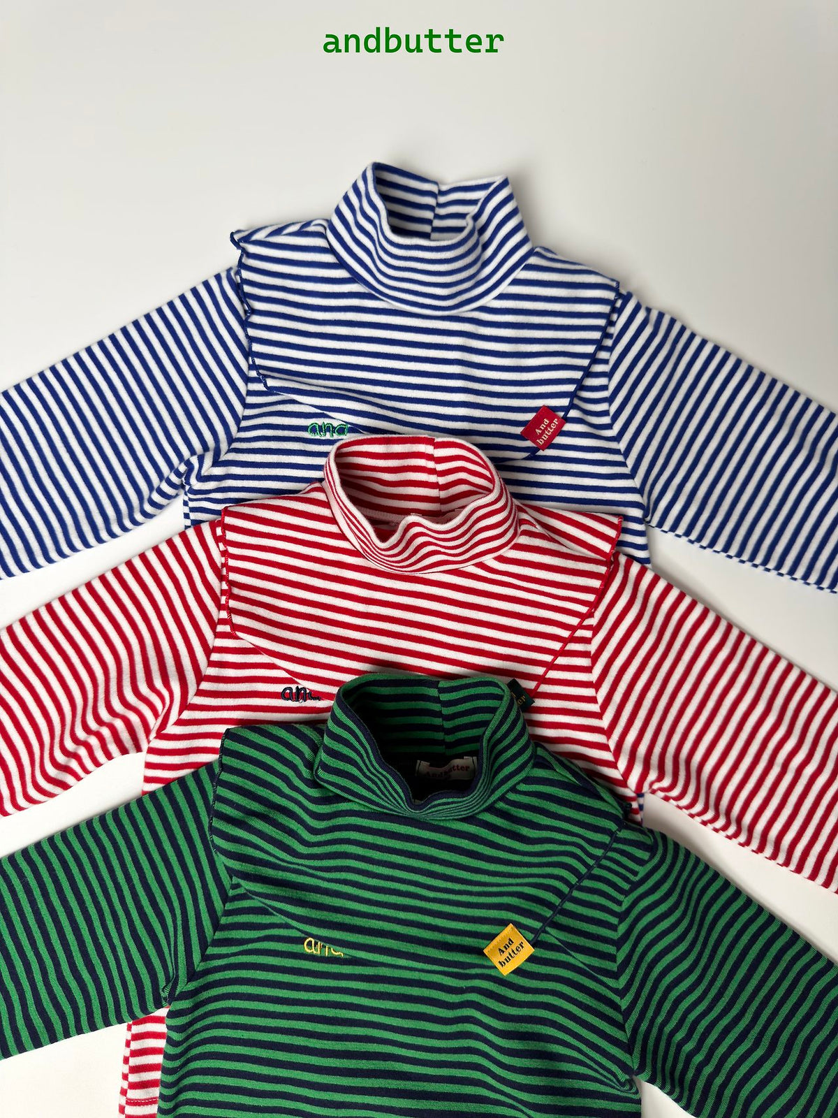 《予約》AND Turtleneck Tee/ ANDBUTTER