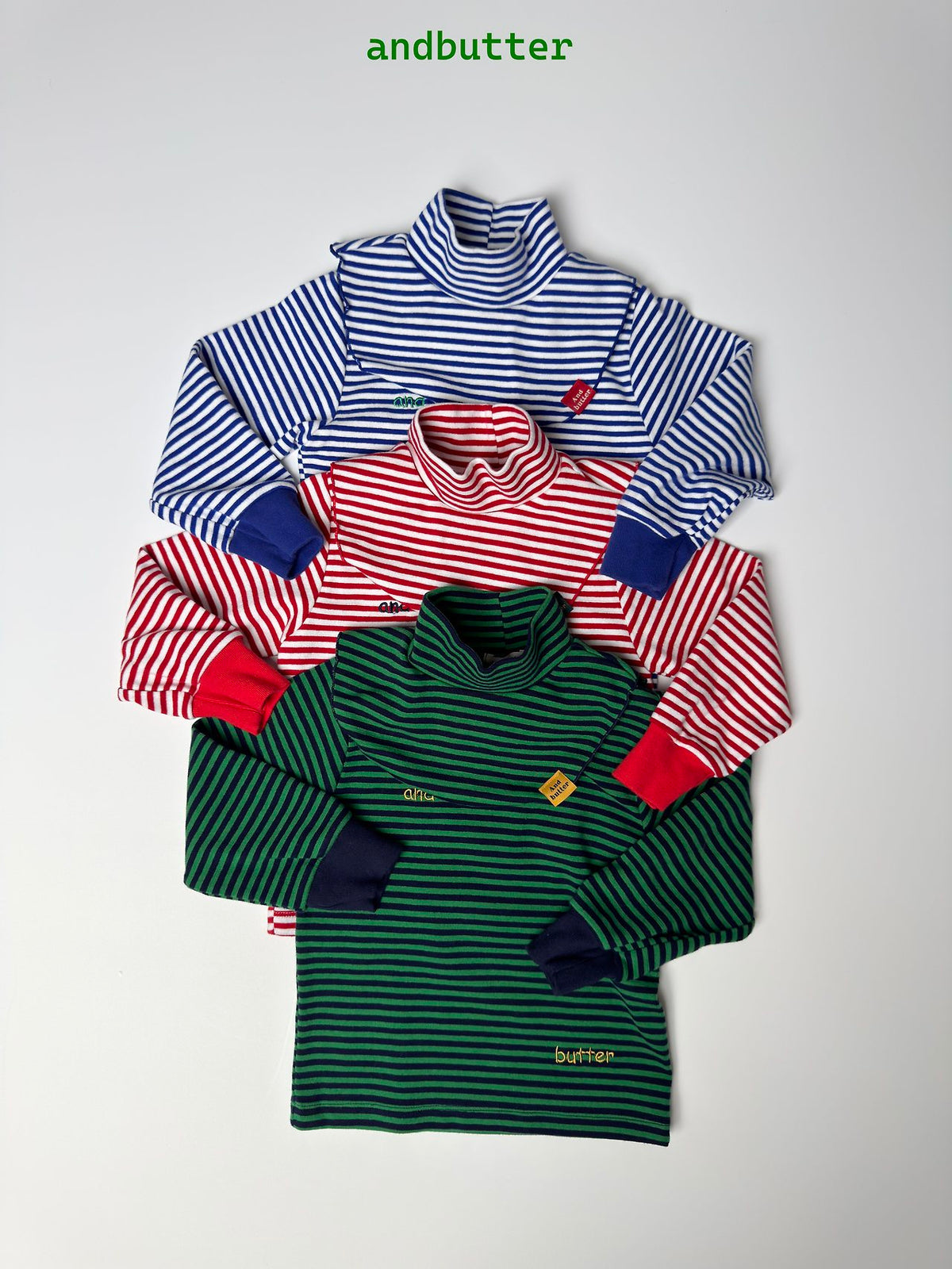 《予約》AND Turtleneck Tee/ ANDBUTTER