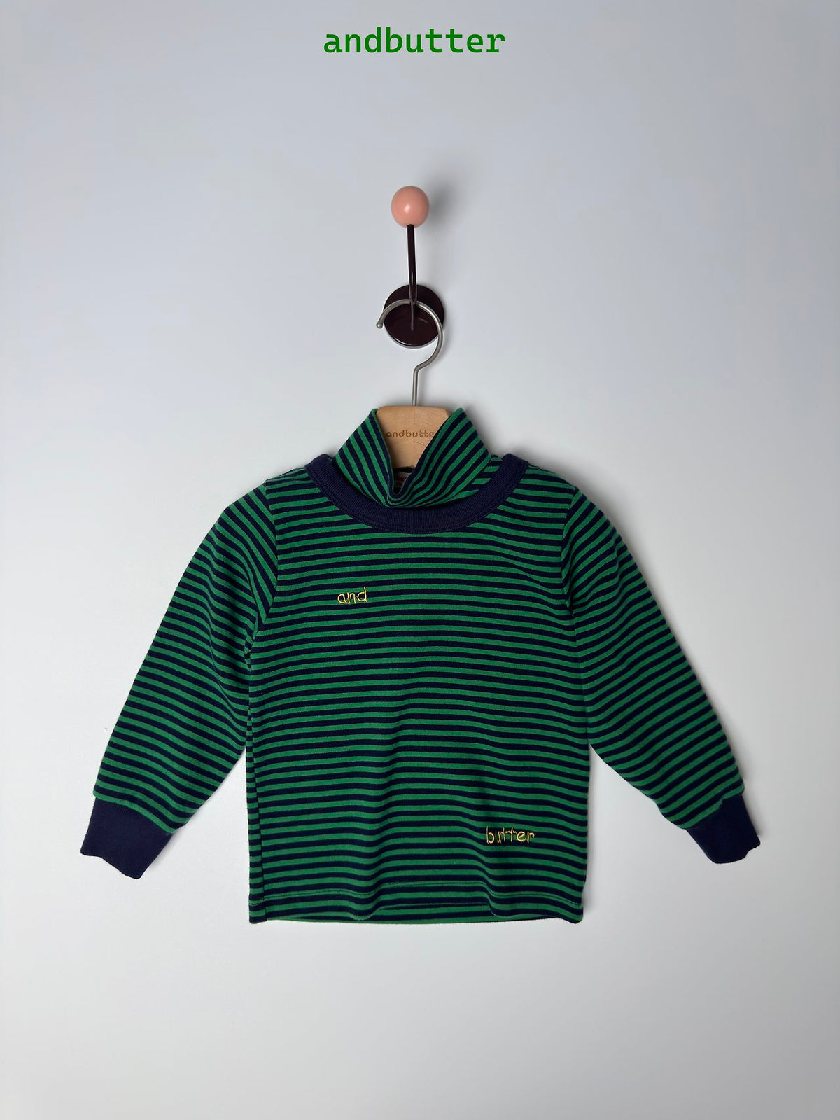 《予約》AND Turtleneck Tee/ ANDBUTTER