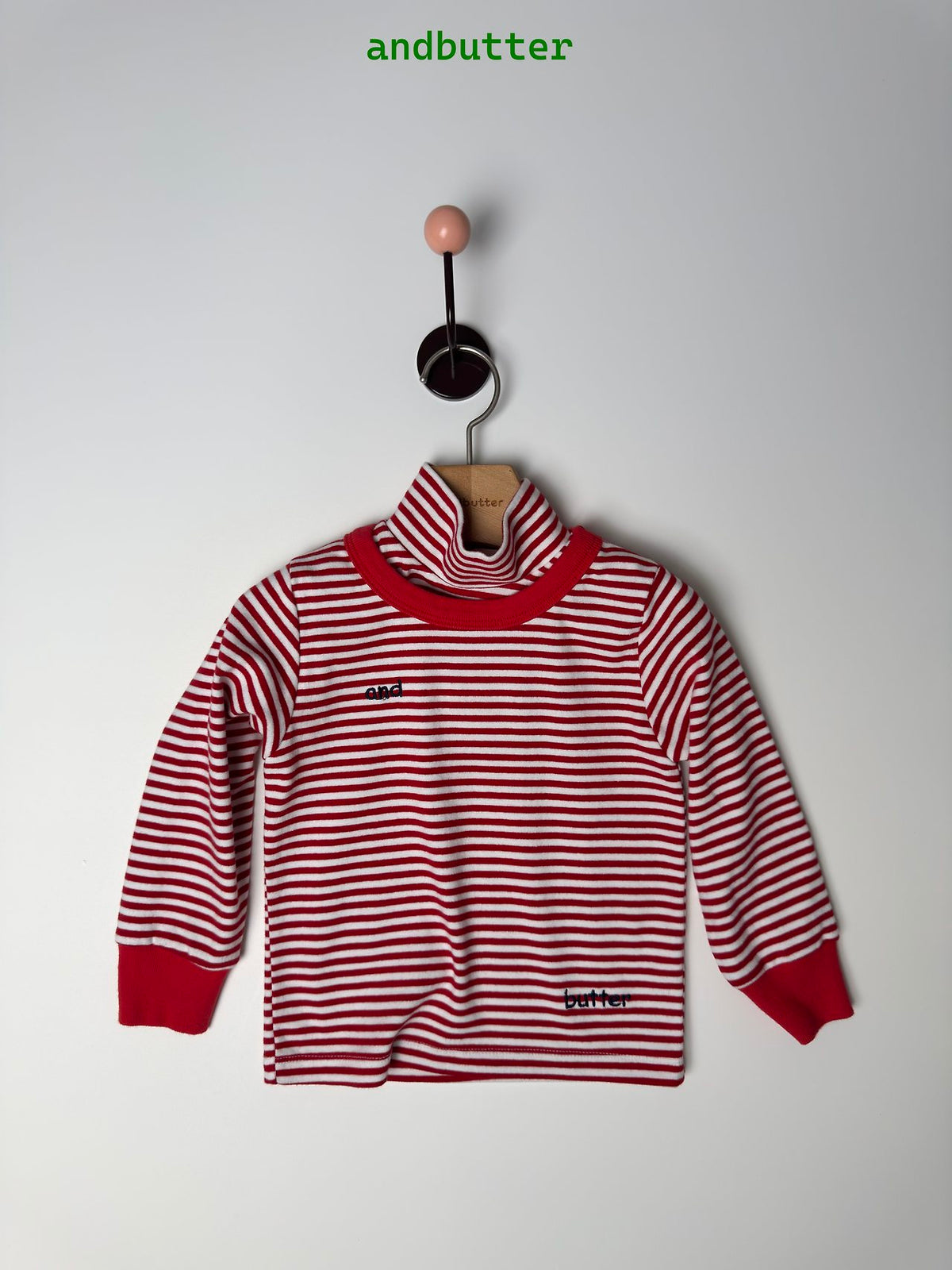 《予約》AND Turtleneck Tee/ ANDBUTTER