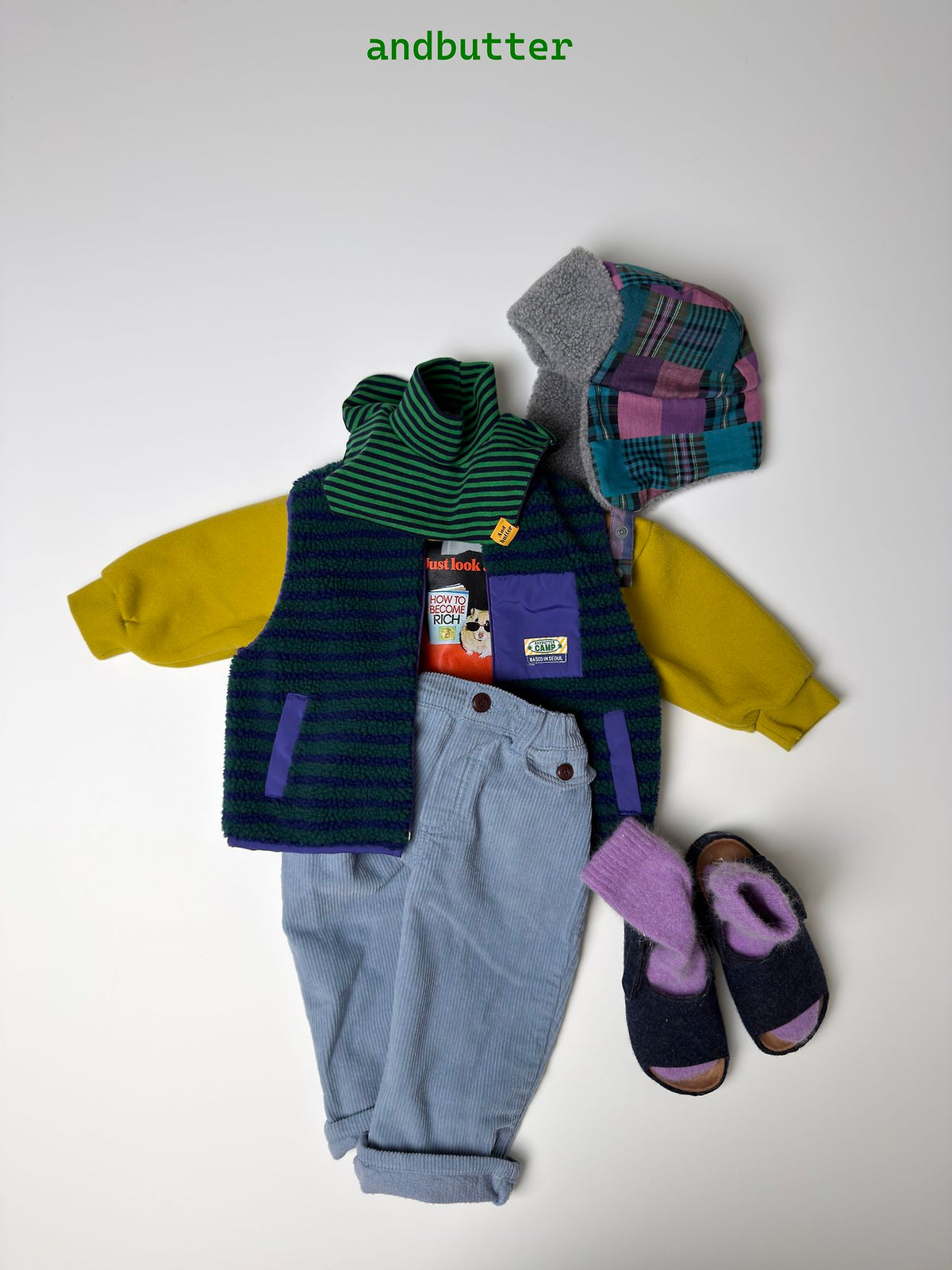 《予約》AND Turtleneck Tee/ ANDBUTTER
