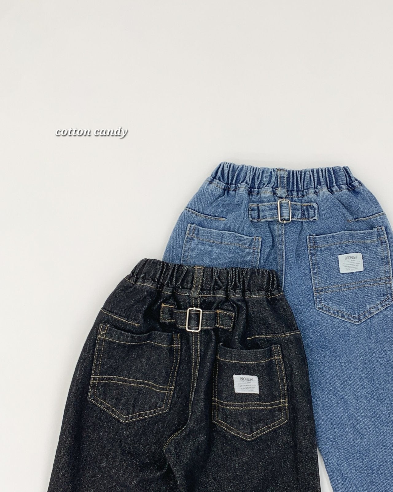 《予約》Bijo Denim Pants / cotton candy
