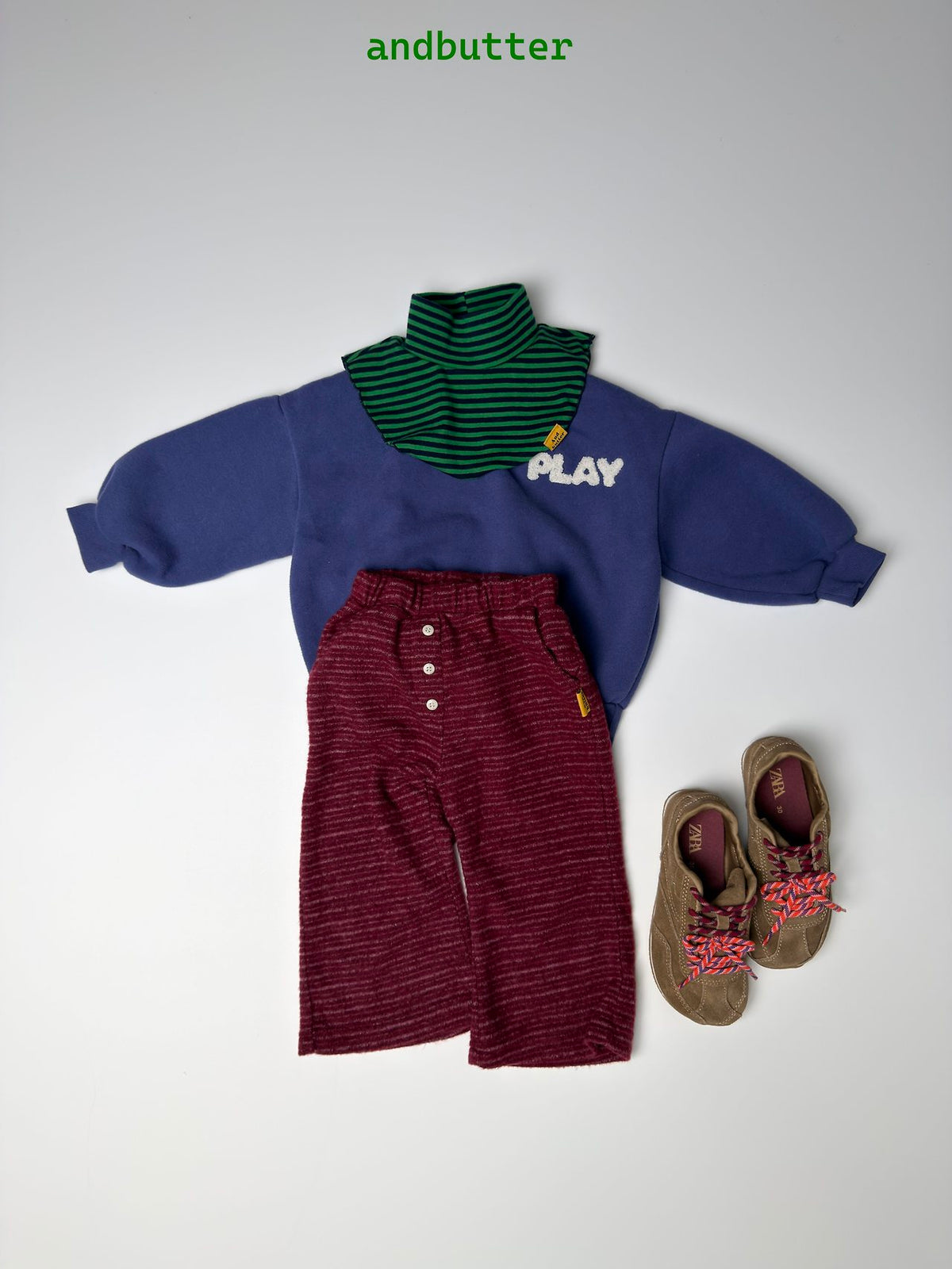 《予約》AND Turtleneck Tee/ ANDBUTTER