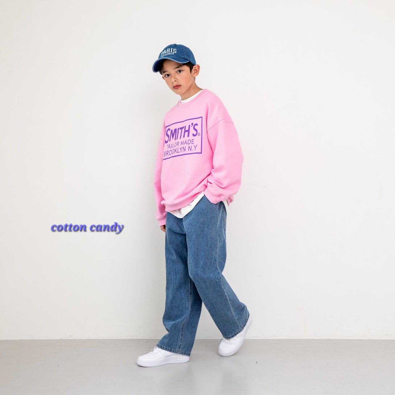 《予約》Bijo Denim Pants / cotton candy