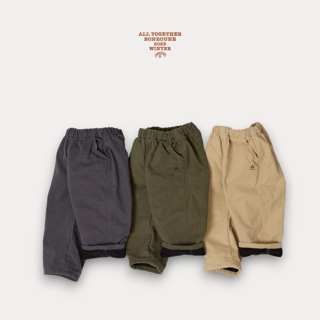 《予約》Cotton Slacks / Boneoune