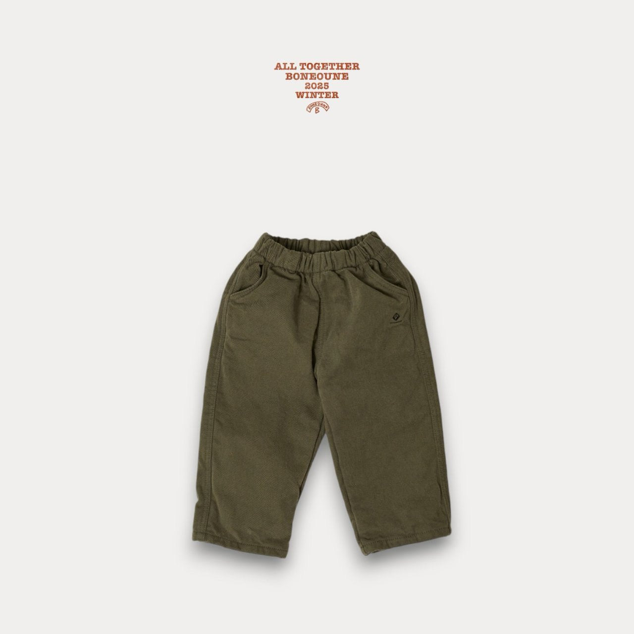 《予約》Cotton Slacks / Boneoune