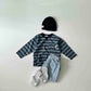 《予約》Button Denim Pants / andbutter