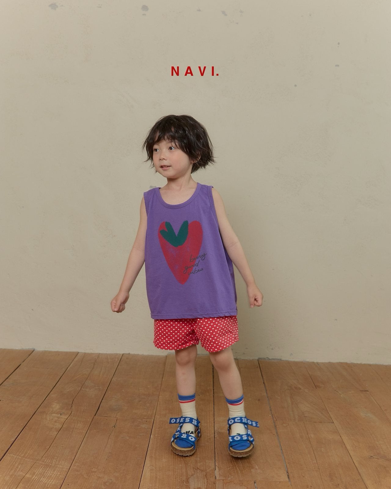 《予約》Heart Sleeveless / Navi