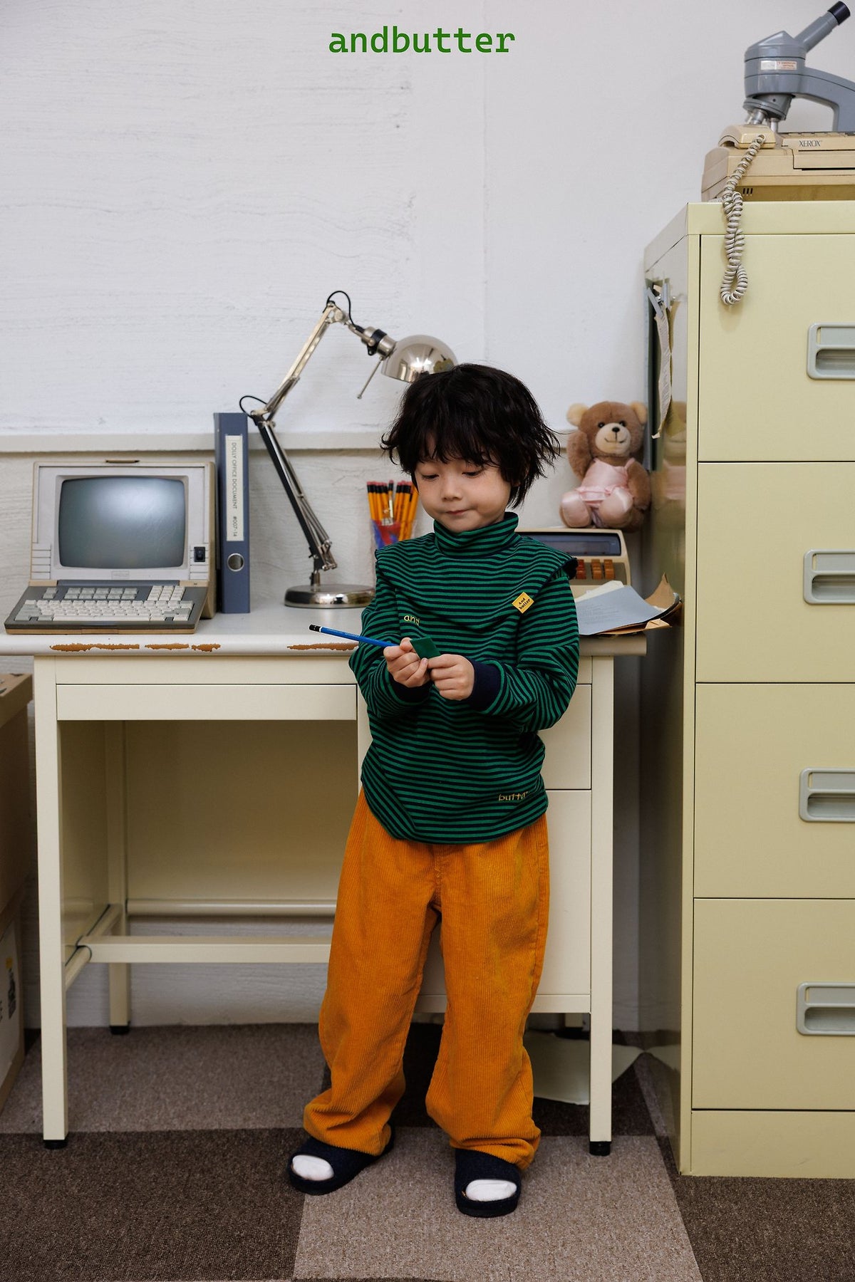 《予約》AND Turtleneck Tee/ ANDBUTTER